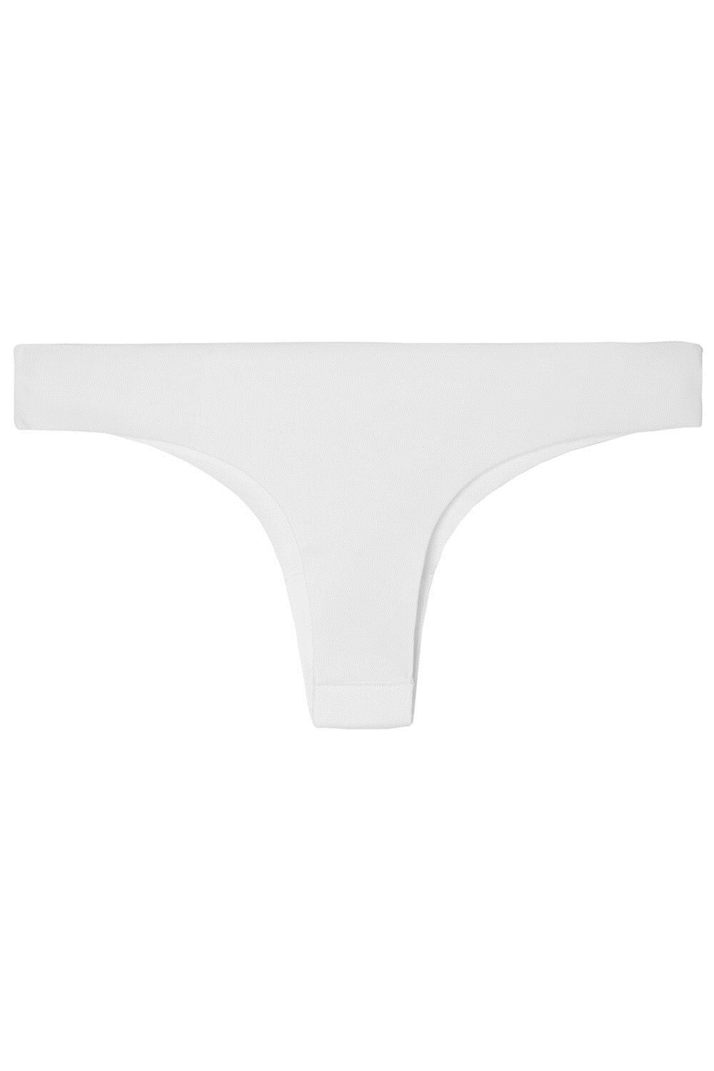 Tezenis Seamless Cheeky Briefs in Bawełniane Białe Białe | 8210-WHLYO