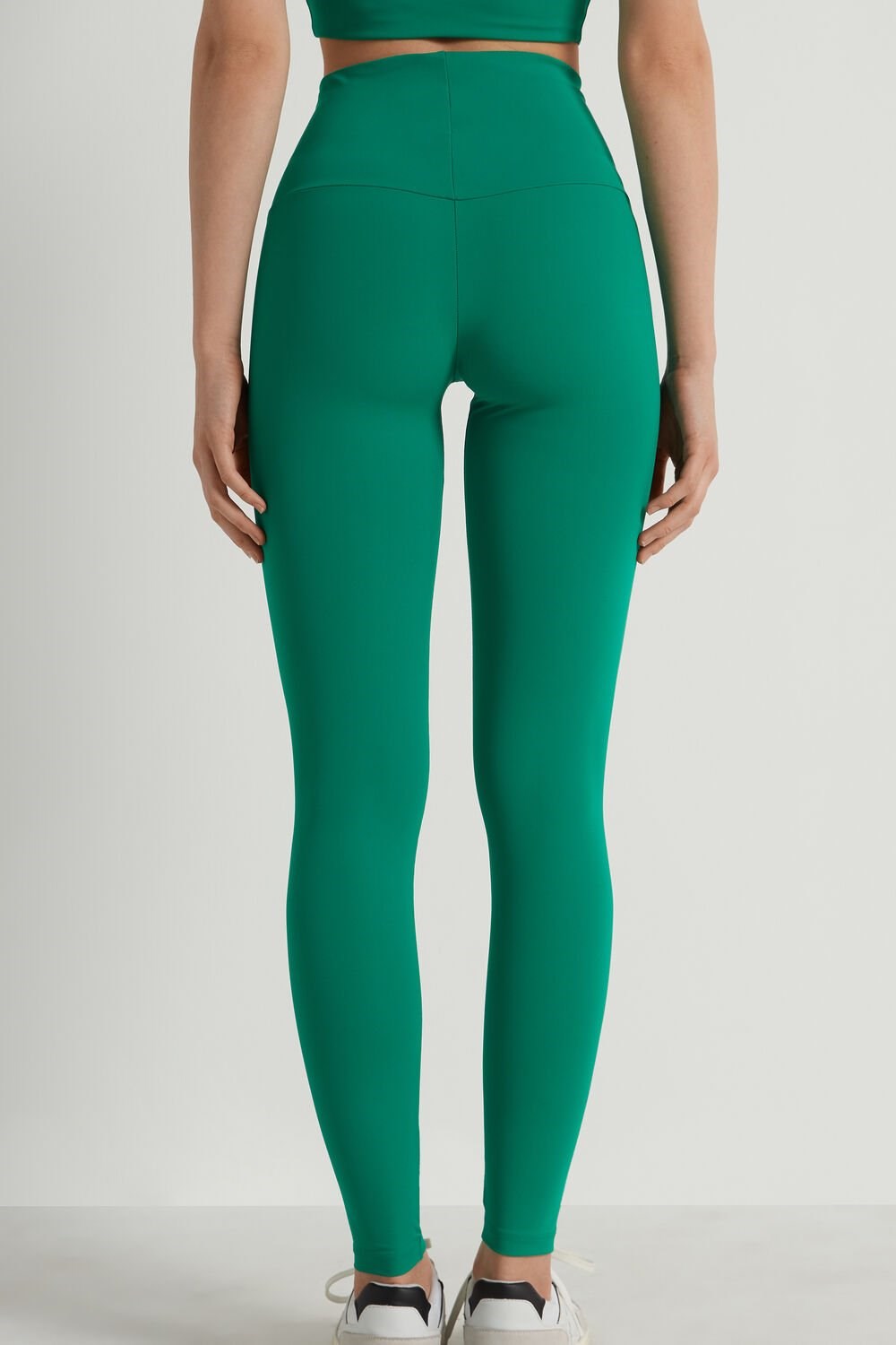 Tezenis Shaping Leggings Zielone Zielone | 5374-NAZIB