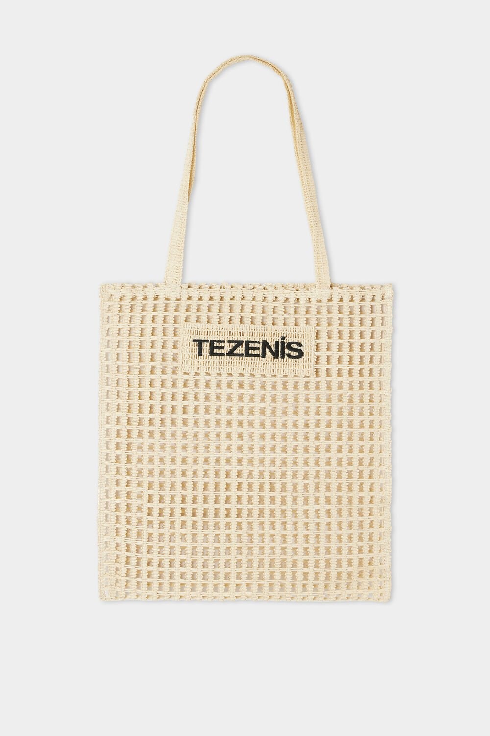 Tezenis Straw Paper Beach Bag Nude Natural Paper 809v | 9783-WJACH