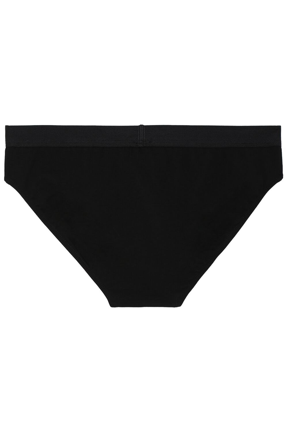 Tezenis Stretch Bawełniane Brief Czarne Czarne | 6358-YTGNP