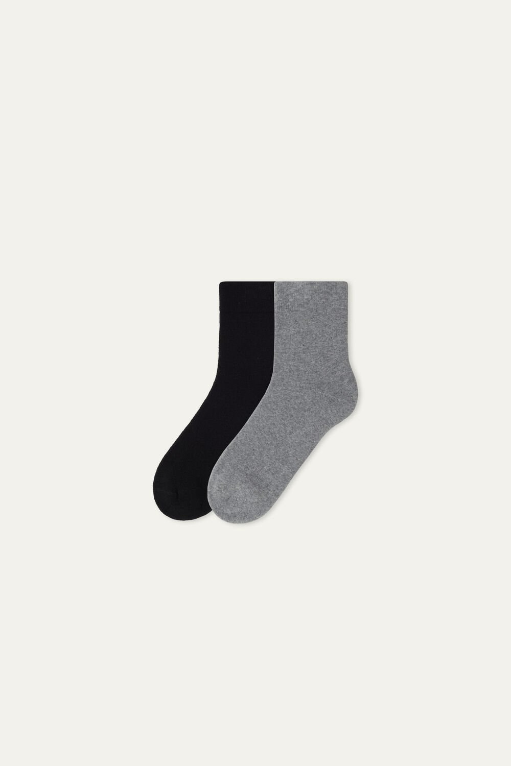 Tezenis Thermal Bawełniane Ankle Socks Czarne | 9583-IJDVZ