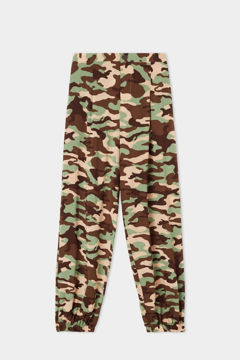 Tezenis Viscose Fabric Joggers Kolorowe Camo | 8962-AXEZM