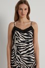 Animal Milk White/Black Zebra Print 306v