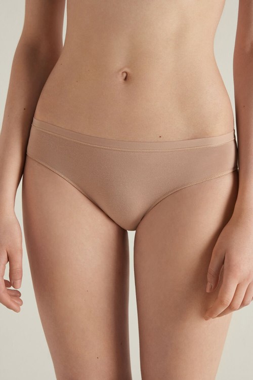 Tezenis Bawełniane Panties Nude Natural Blush 1905 | 2390-IKBAN