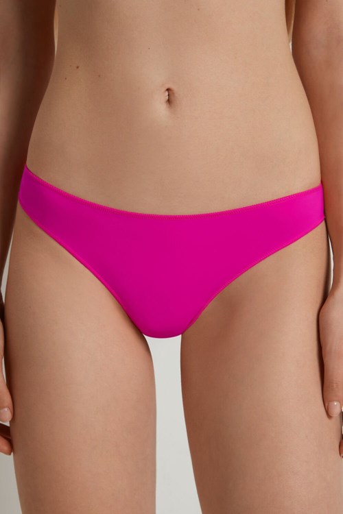 Tezenis Microfiber Brazilian Różowe Fuksja | 2805-IHXLR