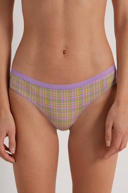 Tezenis Printed Bawełniane Panties Kolorowe | 7240-HICQW