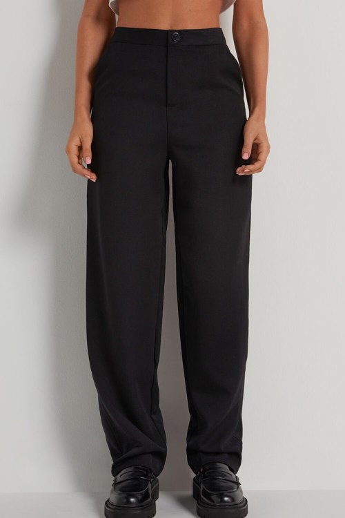 Tezenis Prosty Cloth Pants with Pockets Czarne Czarne | 6149-JXZCF