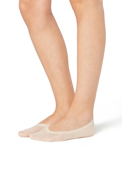 Tezenis Raw-cut No-show Socks Nude Nude 1748 | 9453-JEPTK