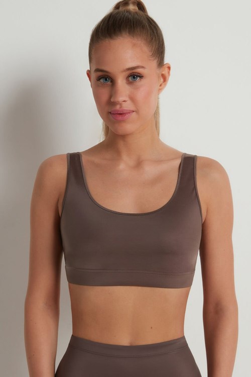 Tezenis Ultralight Shaping Brassiere Bra Brązowe | 1269-UZVBH